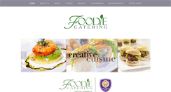 Desktop Screenshot of foodiecatering.com